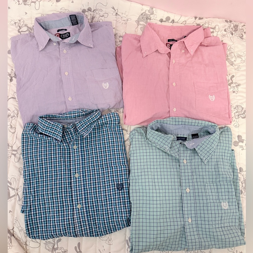 Chaps Men's Casual Button Down Shirts